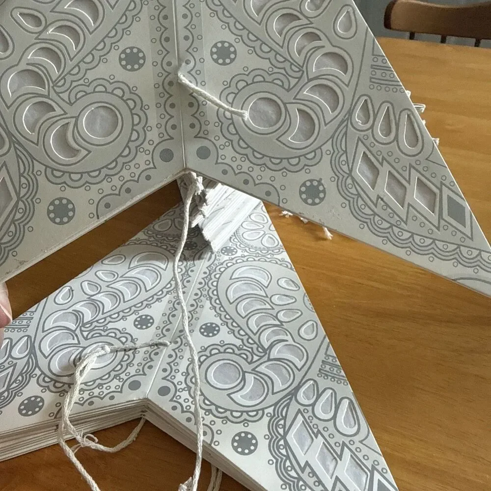 Paper Star Lanterns — LOT OF TEN